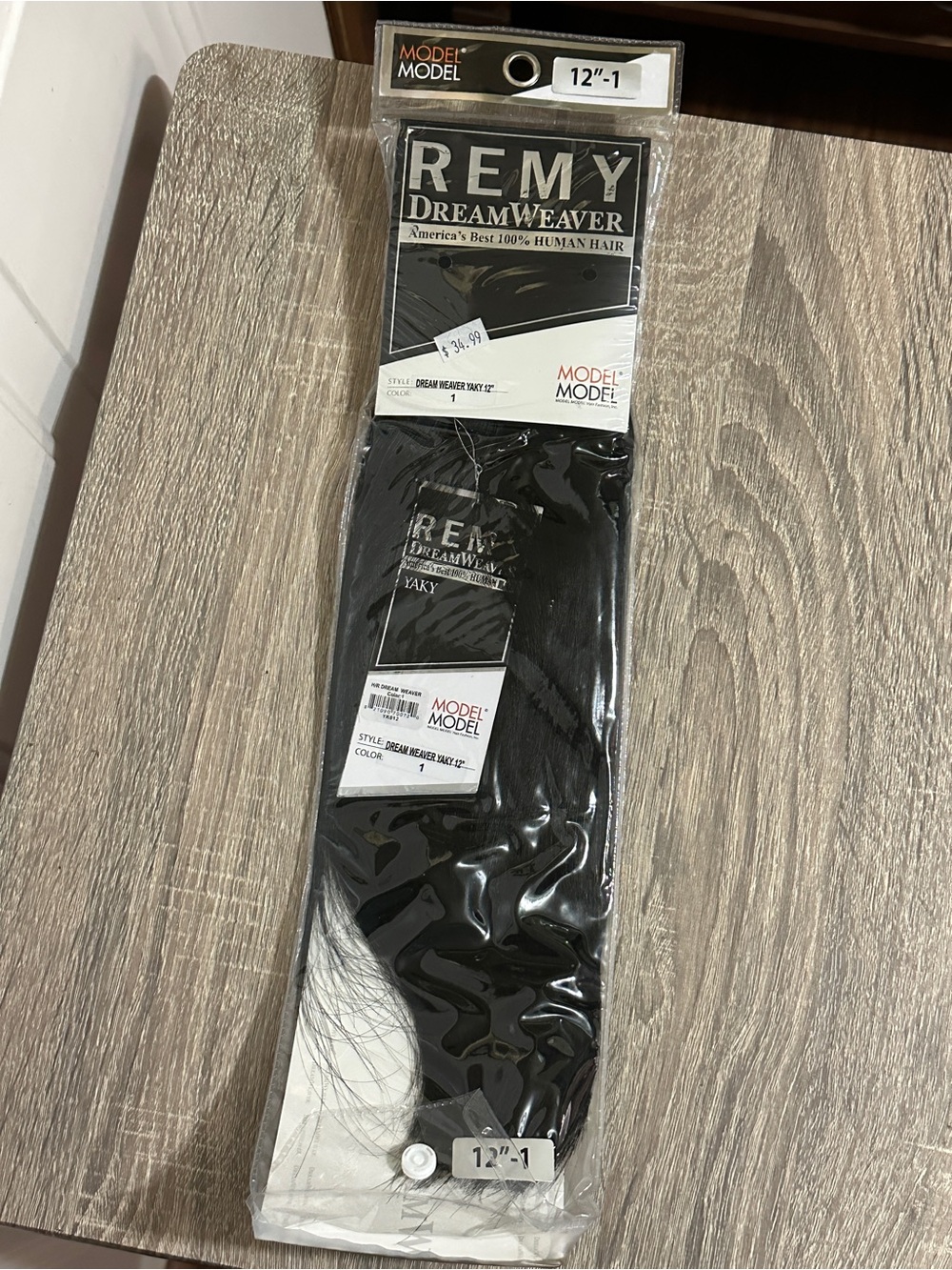 ModelModel Remy DreamWeaver  Yaky 100% Human Hair Extension 12”-1